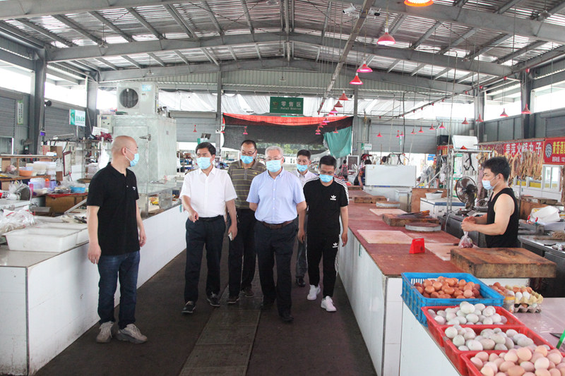 嚴(yán)防疫情反彈  落實常態(tài)防控 集團(tuán)督查指導(dǎo)浦江、建德農(nóng)批市場防疫抗疫工作