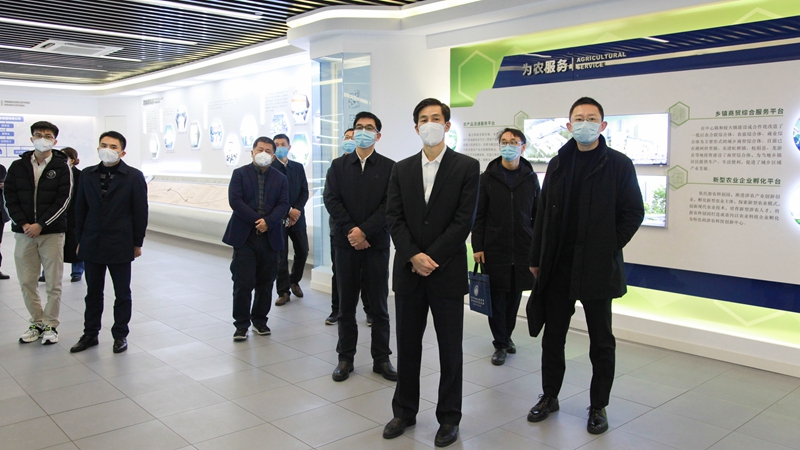 珠海市、杭州市科協(xié)領導到浙農(nóng)科創(chuàng)園參觀考察