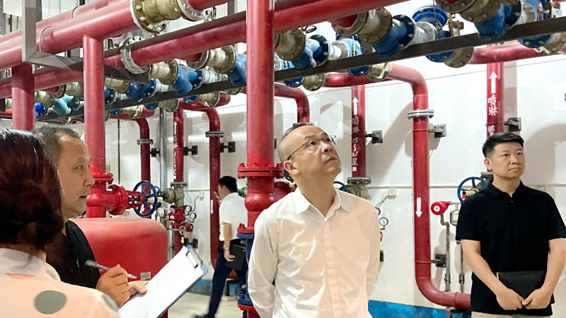 筑牢&ldquo;五一&rdquo;安全防線 李文華率隊開展節(jié)前安全檢查