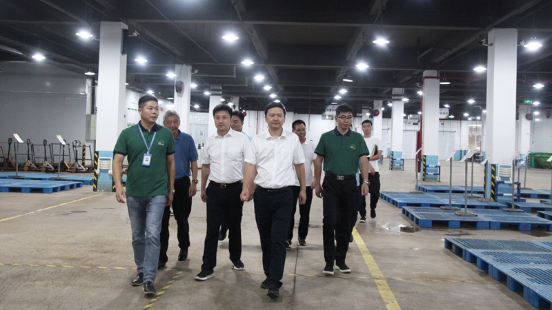 諸暨市委副書記、市長(zhǎng)張昆侖到浙農(nóng)茂陽(yáng)調(diào)研食品安全工作